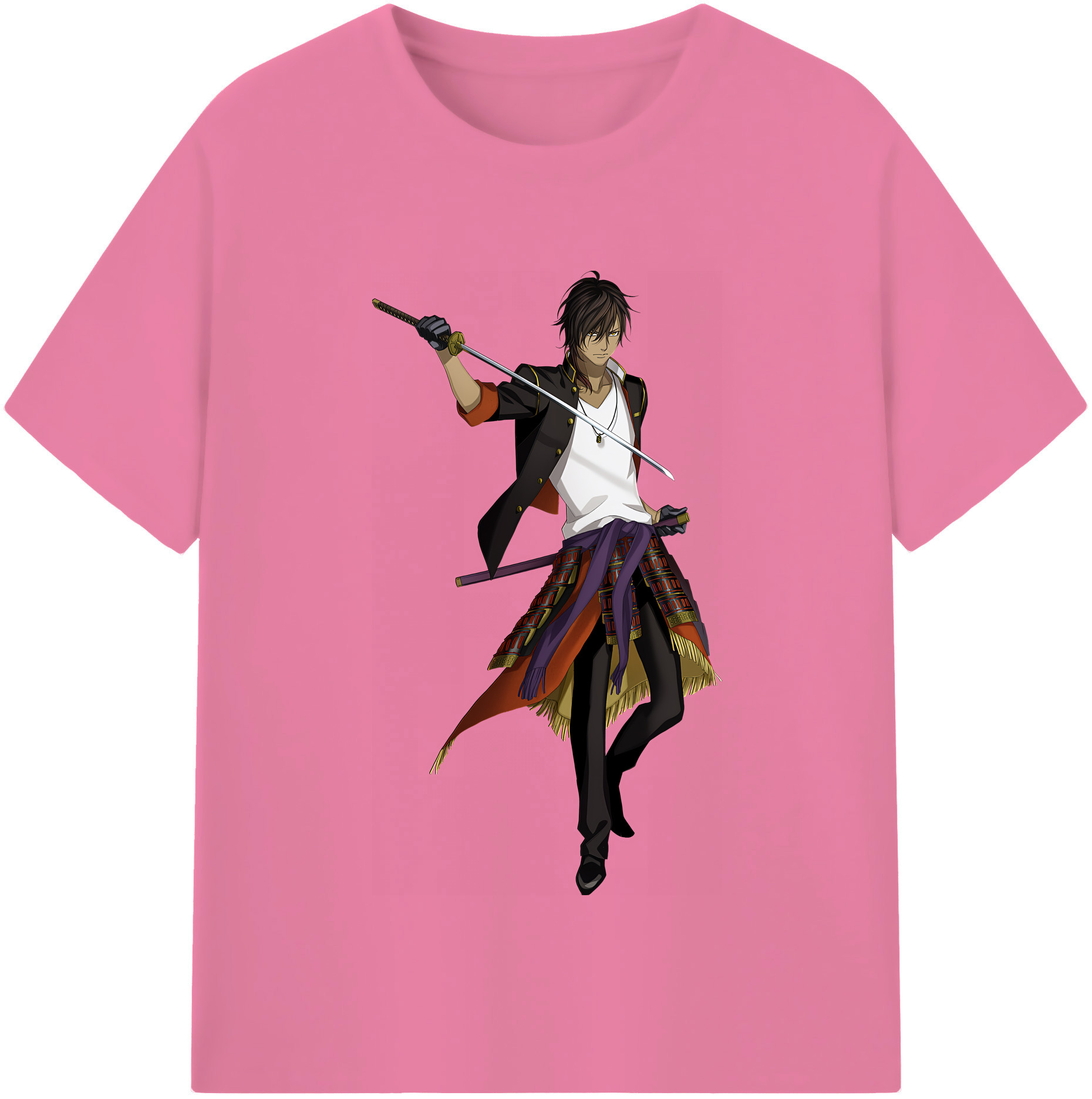 （画像用） 刀剣乱舞 Touken Ranbu 綿100％半袖Tシャツ（フロントプリント）